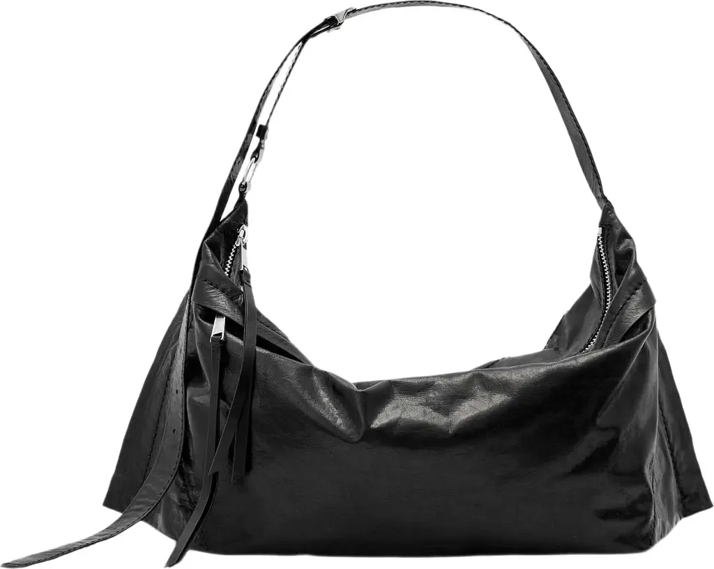 Lutece Leather Duffle Bag by AllSaints
