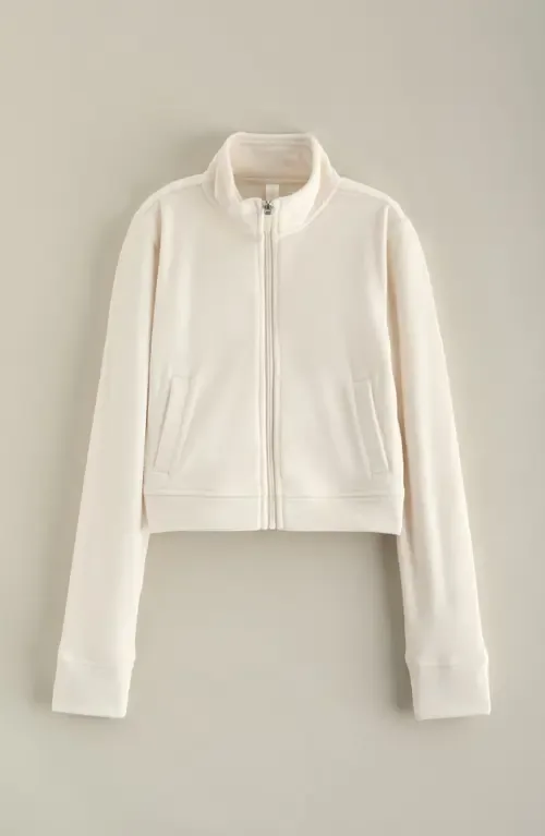 Downtime Velour Zip Jacket by Zella Girl
