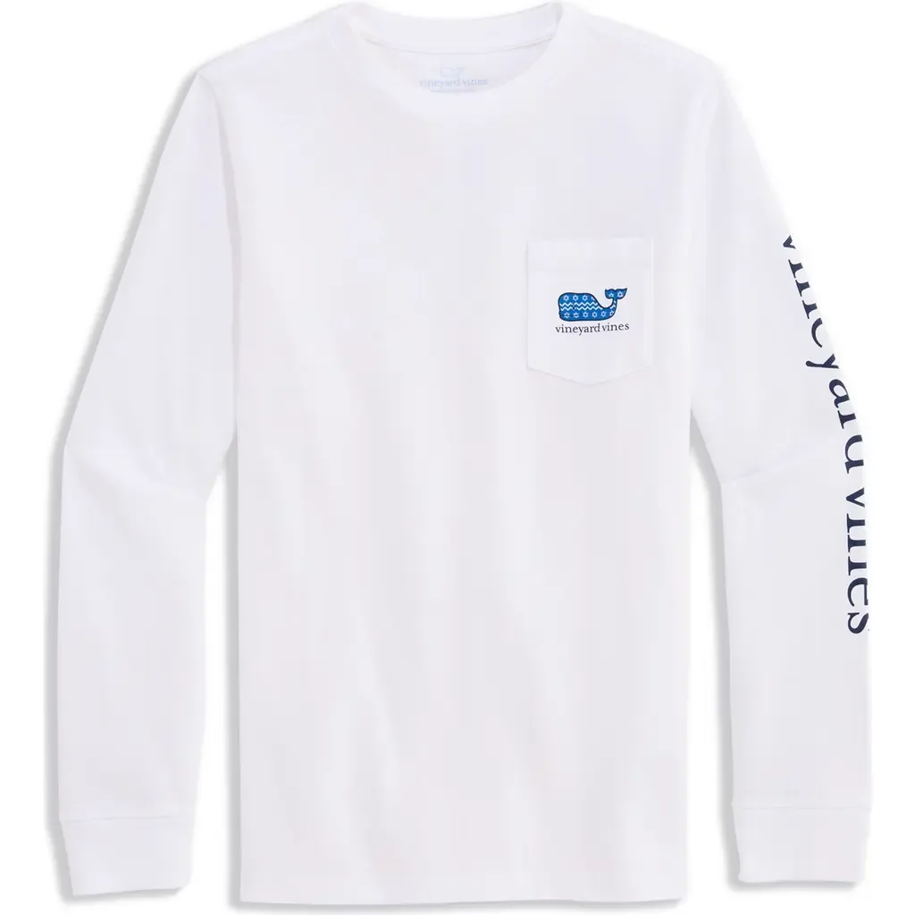 Hanukkah Whale Graphic Long Sleeve T-Shirt by vineyard vines