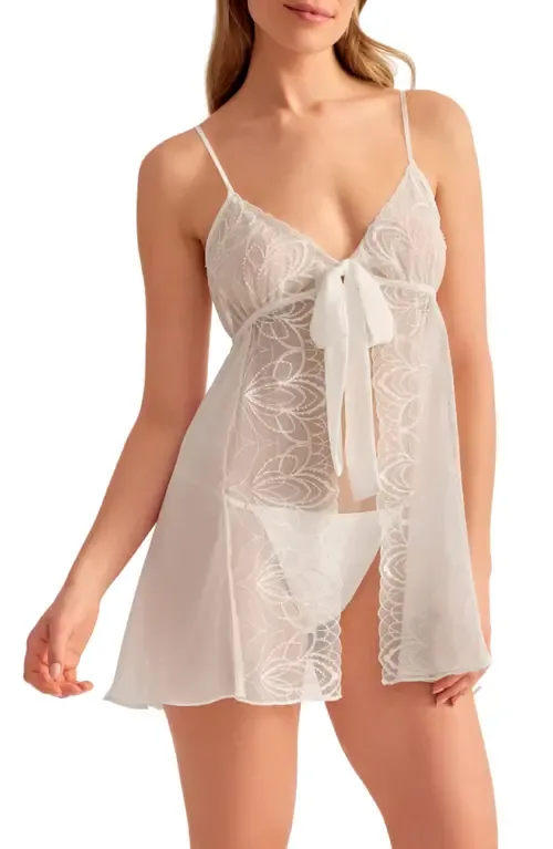 Opera Babydoll & G-String Set by Rya Collection