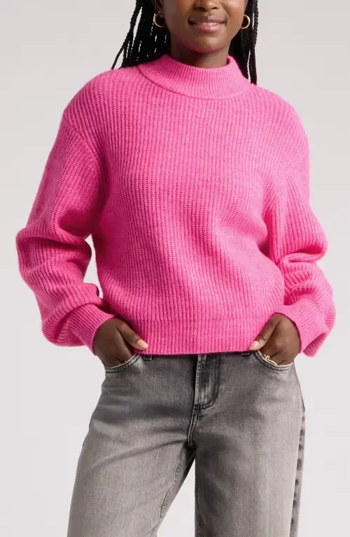 Everyday Easy Mock Neck Sweater by BP.