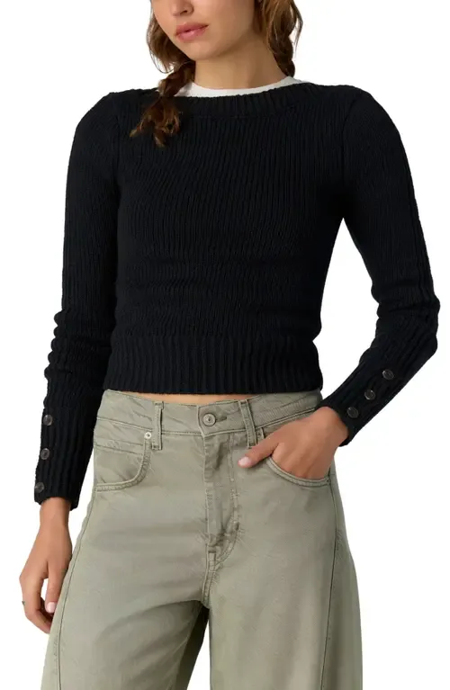 Mila Ribbed Pullover Sweater by Free People