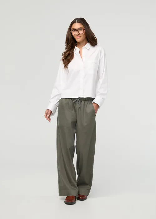 Performance Denim Luxe High Rise Wide Leg by DUER