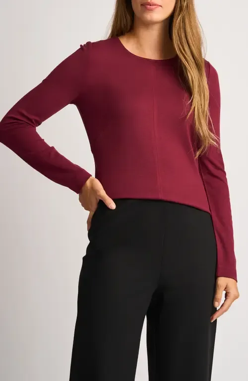 Long Sleeve Ponte Top by halogen(r)