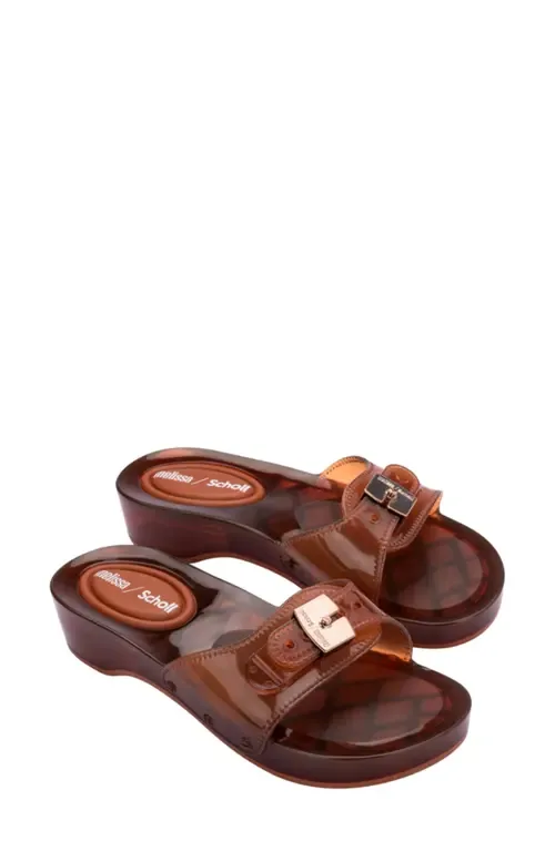 Melissa x Scholl Pescura Platform Slide Sandal by Melissa