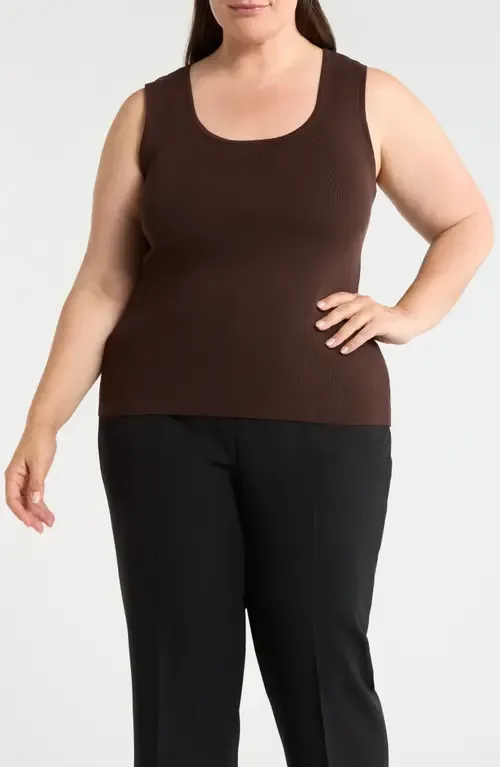 Scoop Neck Sweater Tank by Tahari ASL