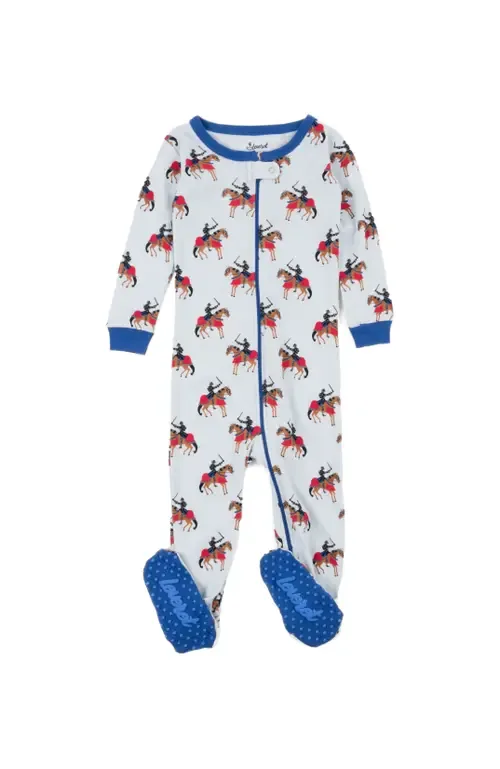 Knight Cotton Footie Pajama by Leveret