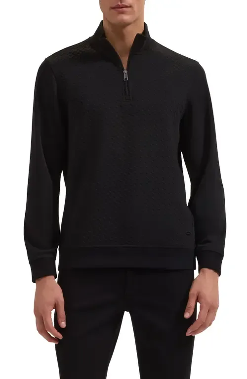 Quarter Zip Sweatshirt by Bugatchi