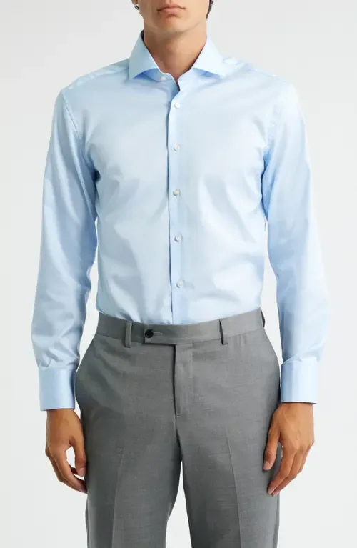 Luxury Slim Fit Non-Iron Dress Shirt