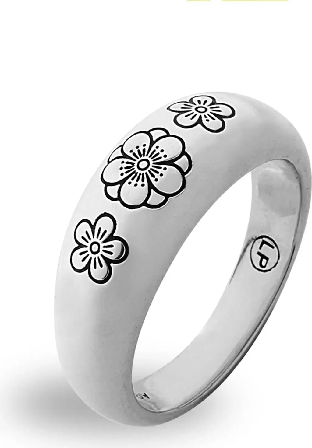 Ehwa Floral Dome Ring by LOUPN