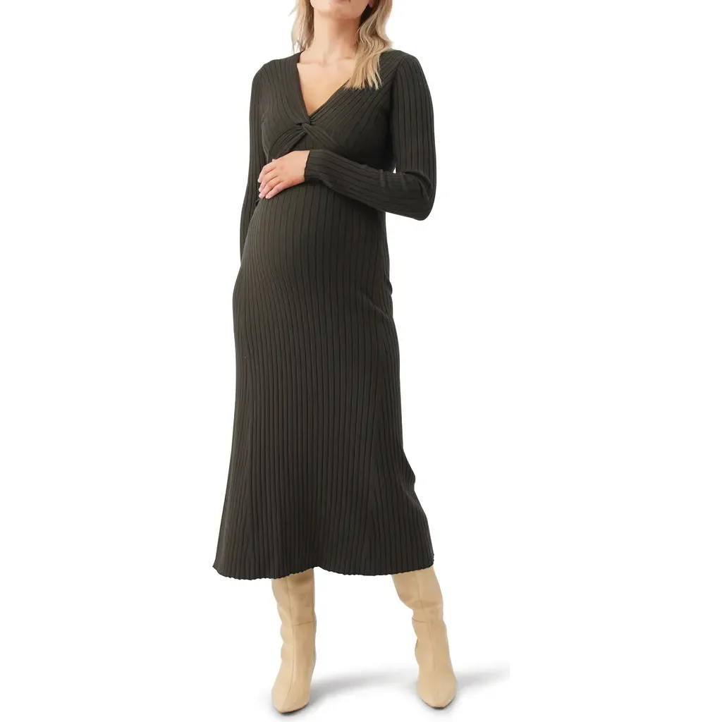 Remi Knit Nursing Dress by Ripe Maternity