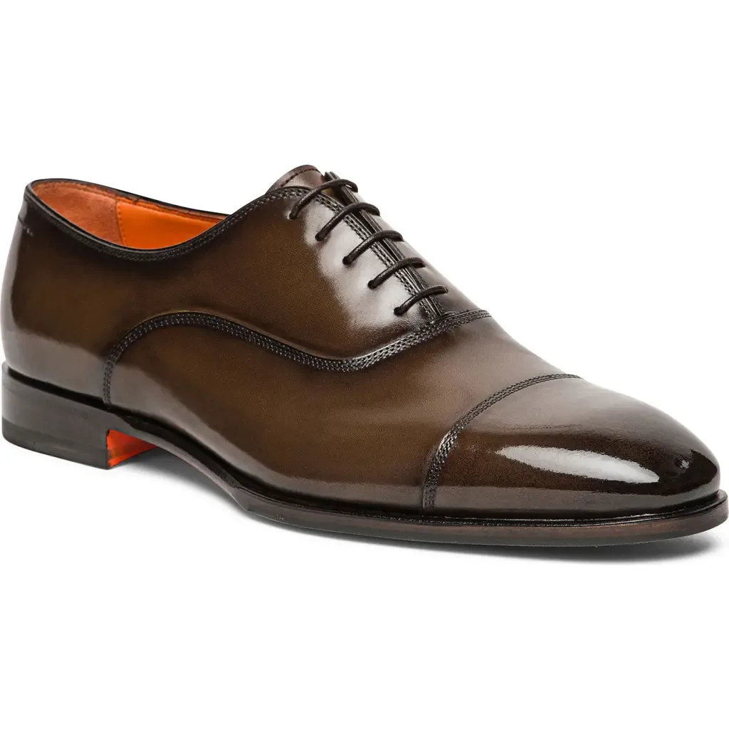 Archie Cap Toe Oxford by Santoni