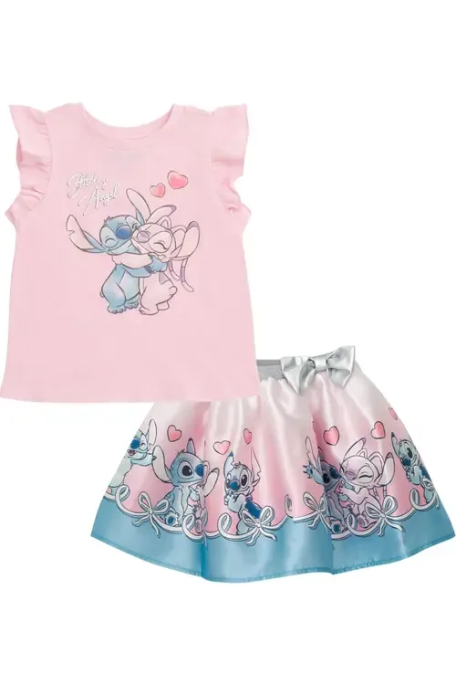Lilo & Stitch 2-Piece Sleeveless Top and Skirt Set by Disney
