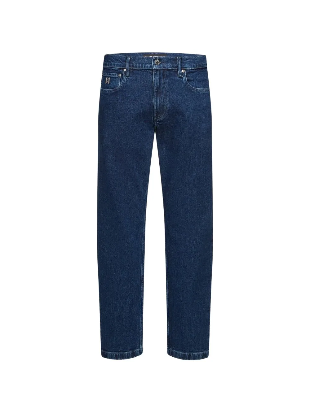 Slim-Tapered Logo-Plaque Jeans by Karl Lagerfeld