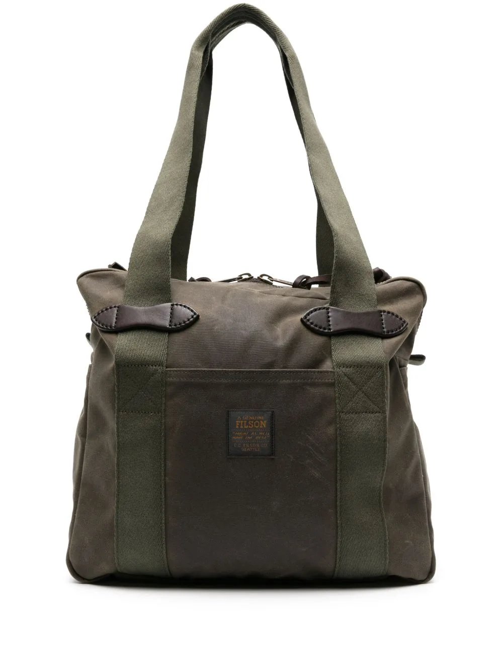 Cloth Logo-Patch Tote Bag by Filson