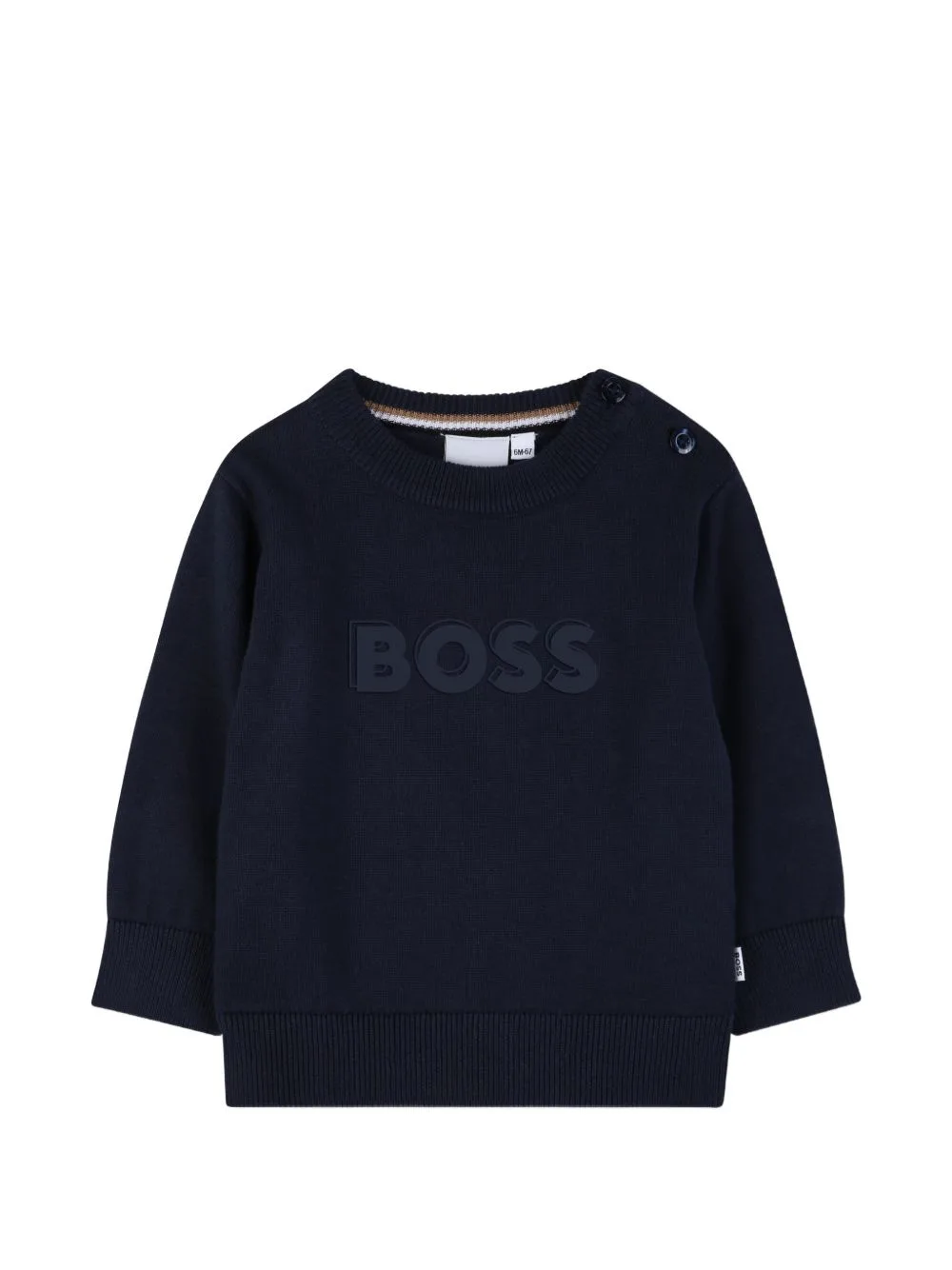 Logo Crew-Neck Sweatshirt by BOSS Kidswear