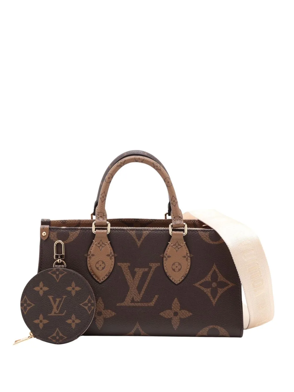 2021-2026 Monogram Reverse OnTheGo East West Satchel