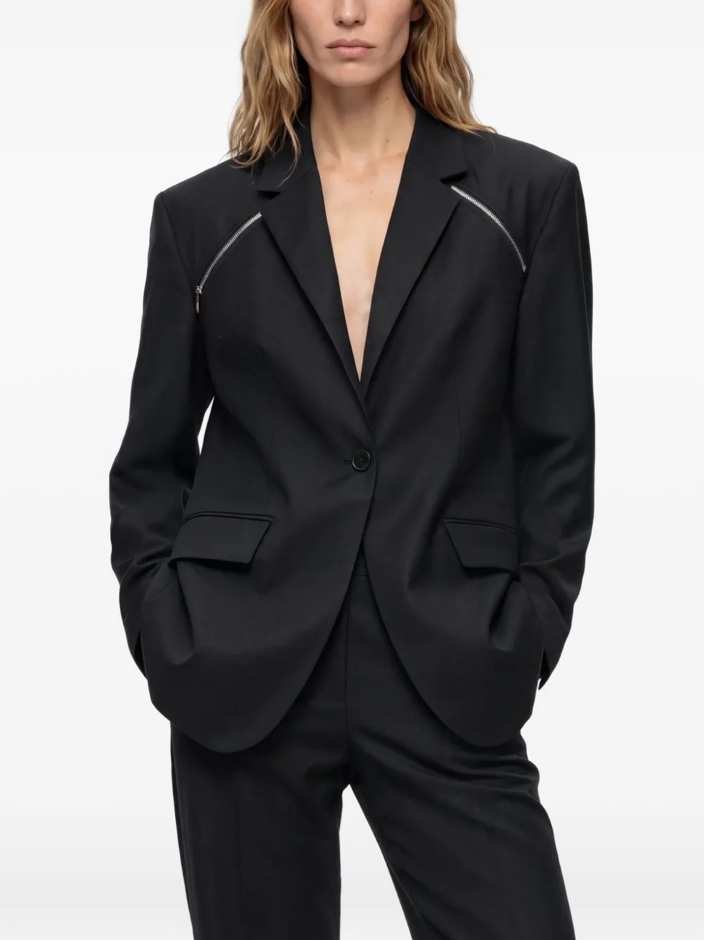 Long-Sleeves Blazer by Karl Lagerfeld