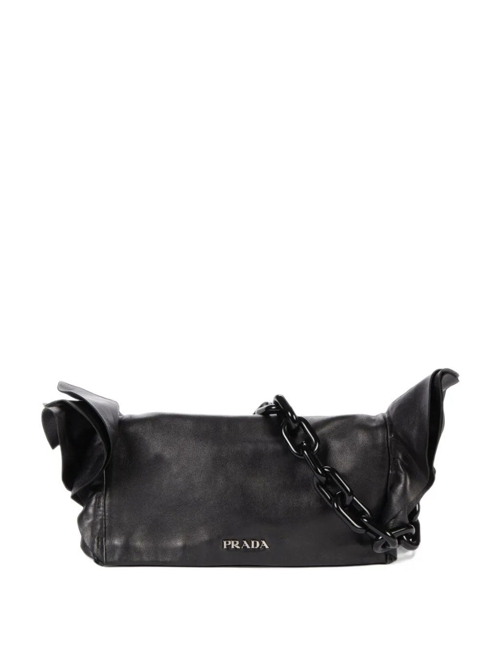 Ruffle Shoulder Bag by Prada Pre-Owned