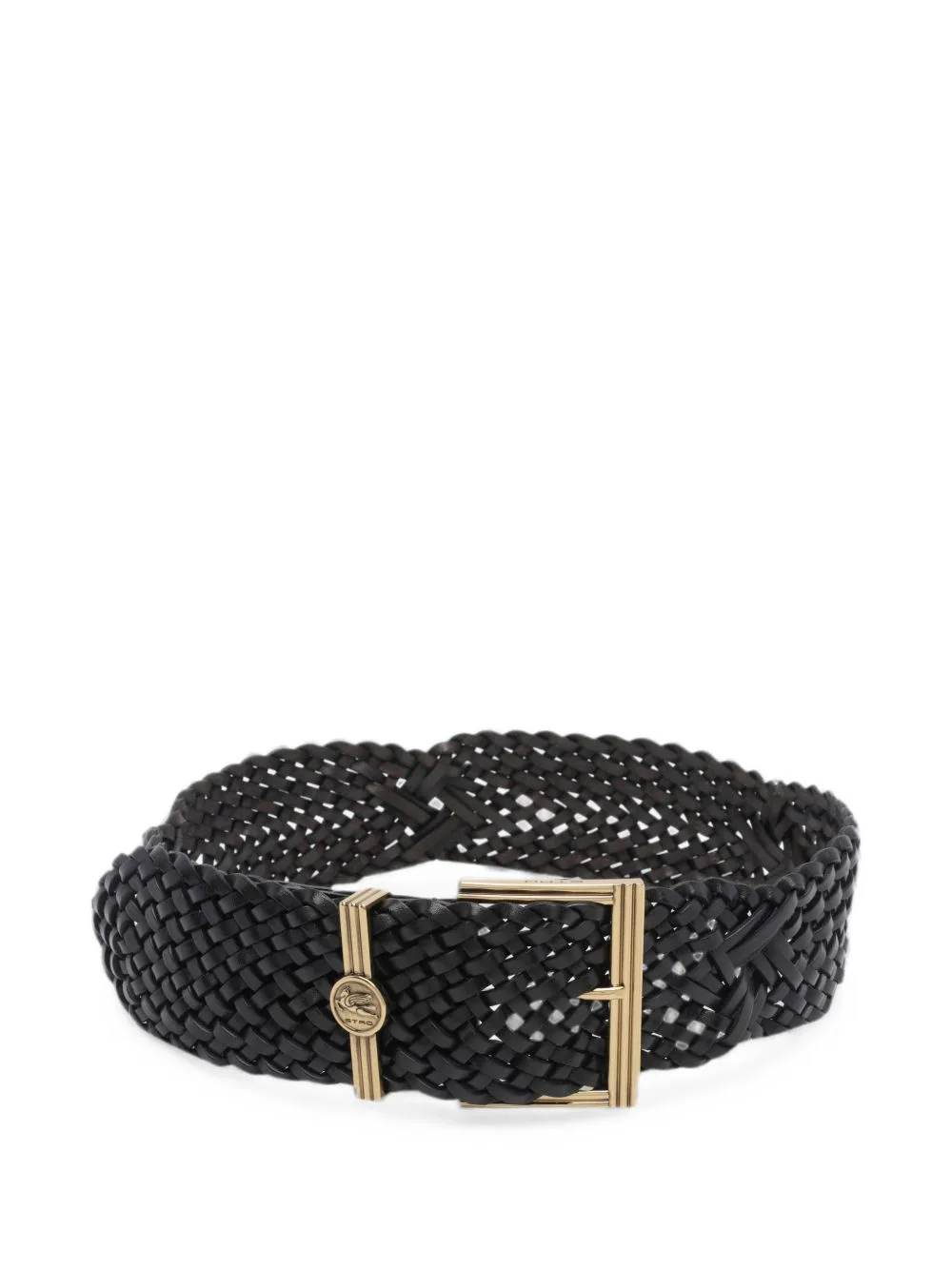 Woven Coin-Buckle Belt by ETRO