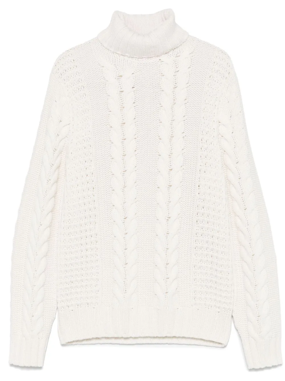 Cable-Knit Sweater by Brunello Cucinelli