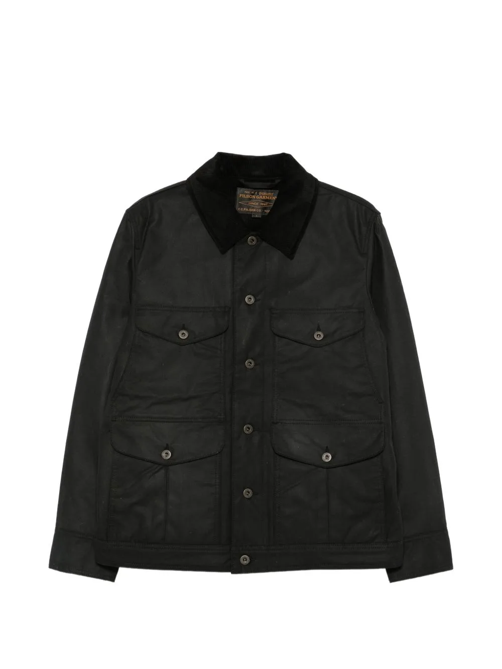 Button-Up Corduroy-Collar Jacket by Filson