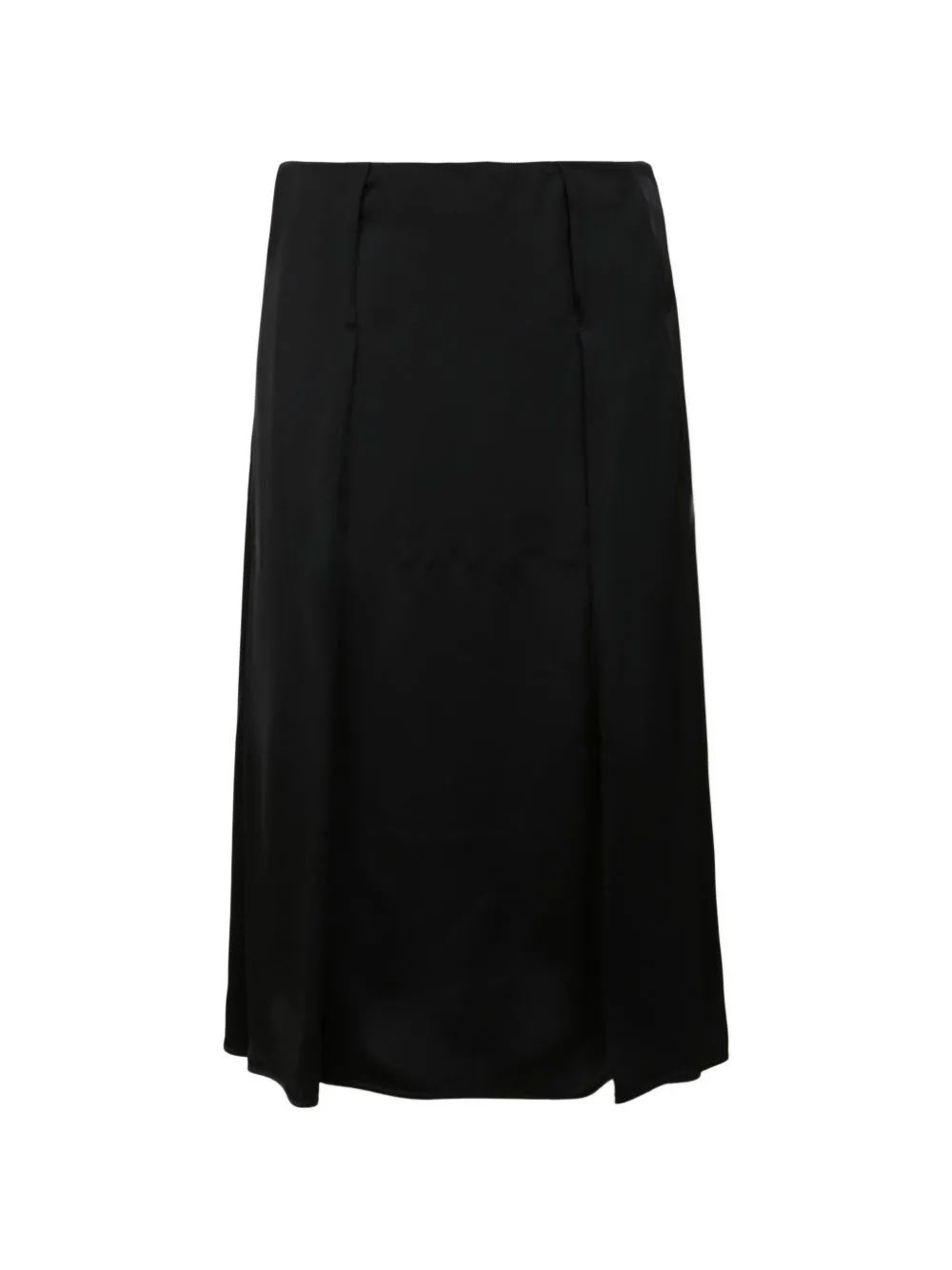 Fluid-Viscose Pleated Skirt by Jil Sander