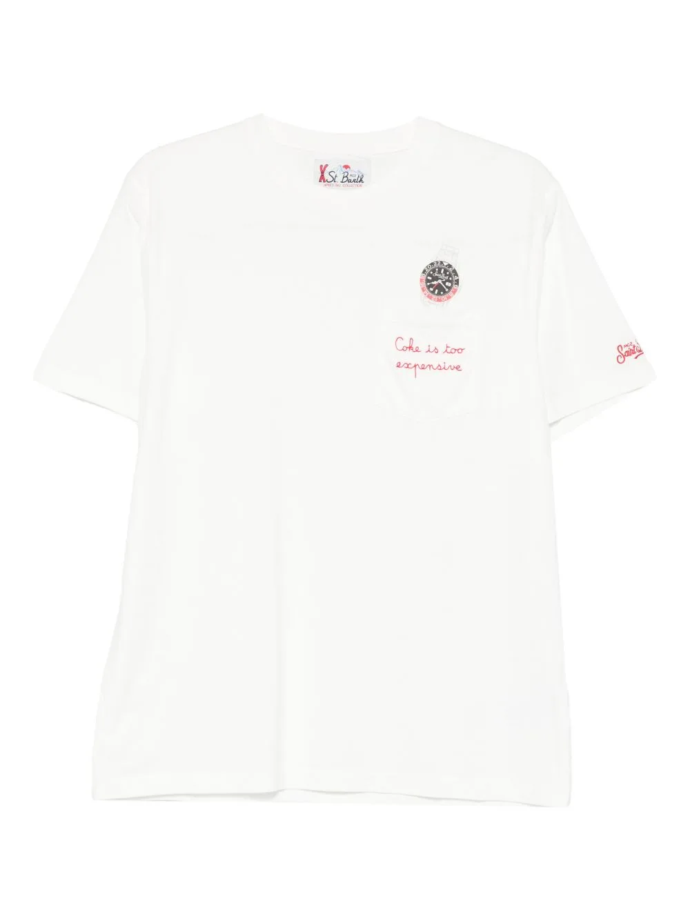 Crew-Neck Short-Sleeve T-Shirt by MC2 Saint Barth