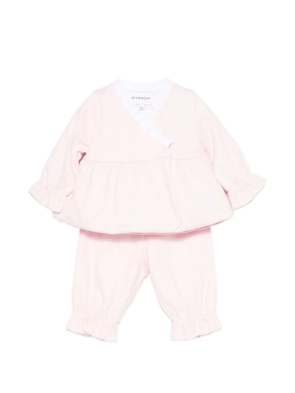 Ruffled Wrap Tracksuit Set by Givenchy Kids