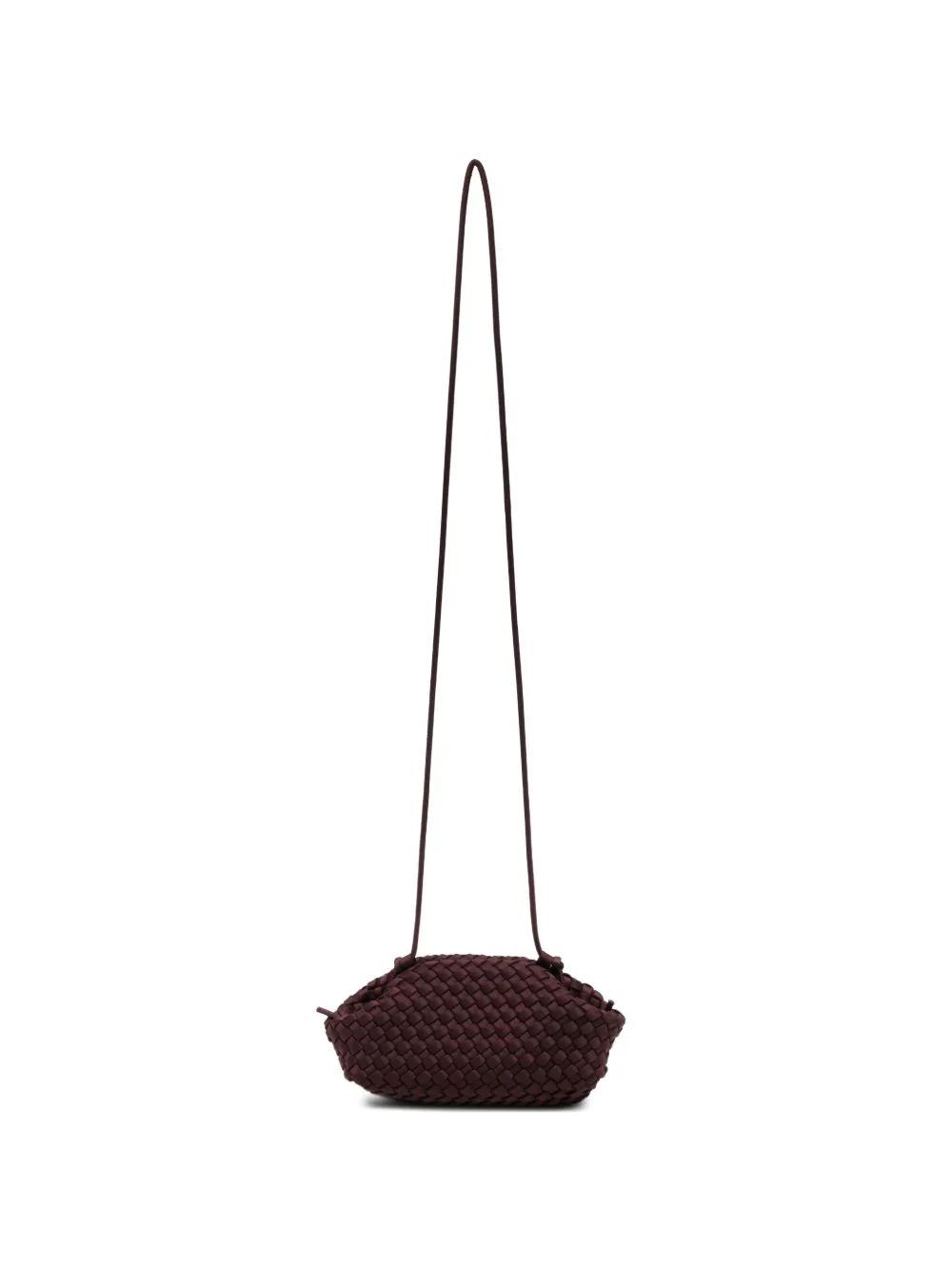 Woven Drawstring Clutch Bag by MARREA