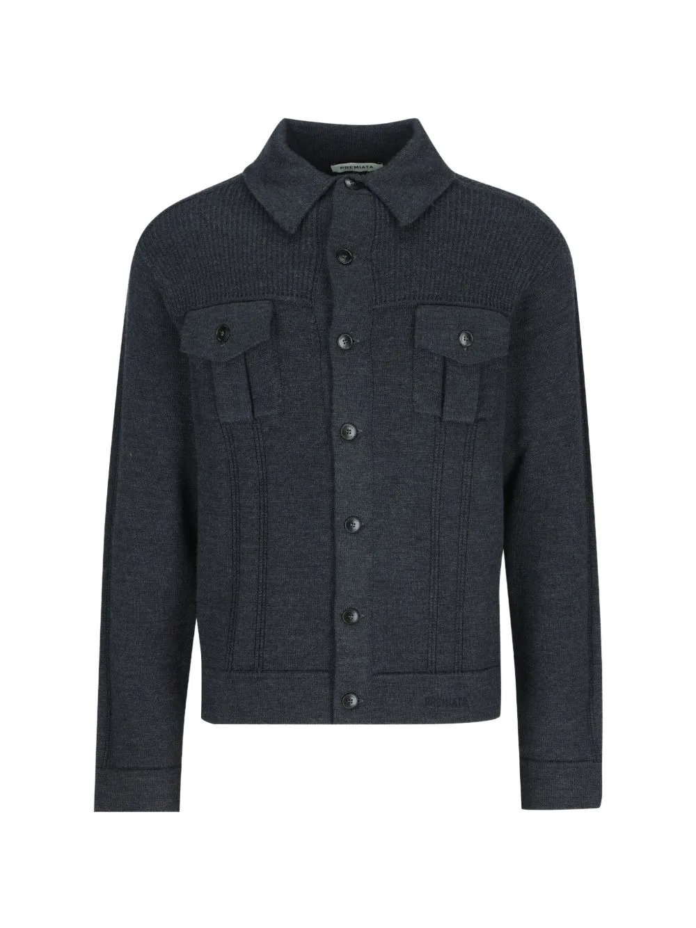 Button-Up Wool Cardigan by Premiata