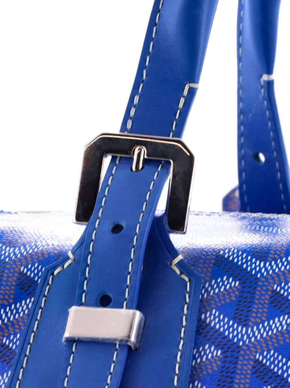 Croisiere Bag Coated Canvas 50 Travel Bag by Goyard Pre-Owned