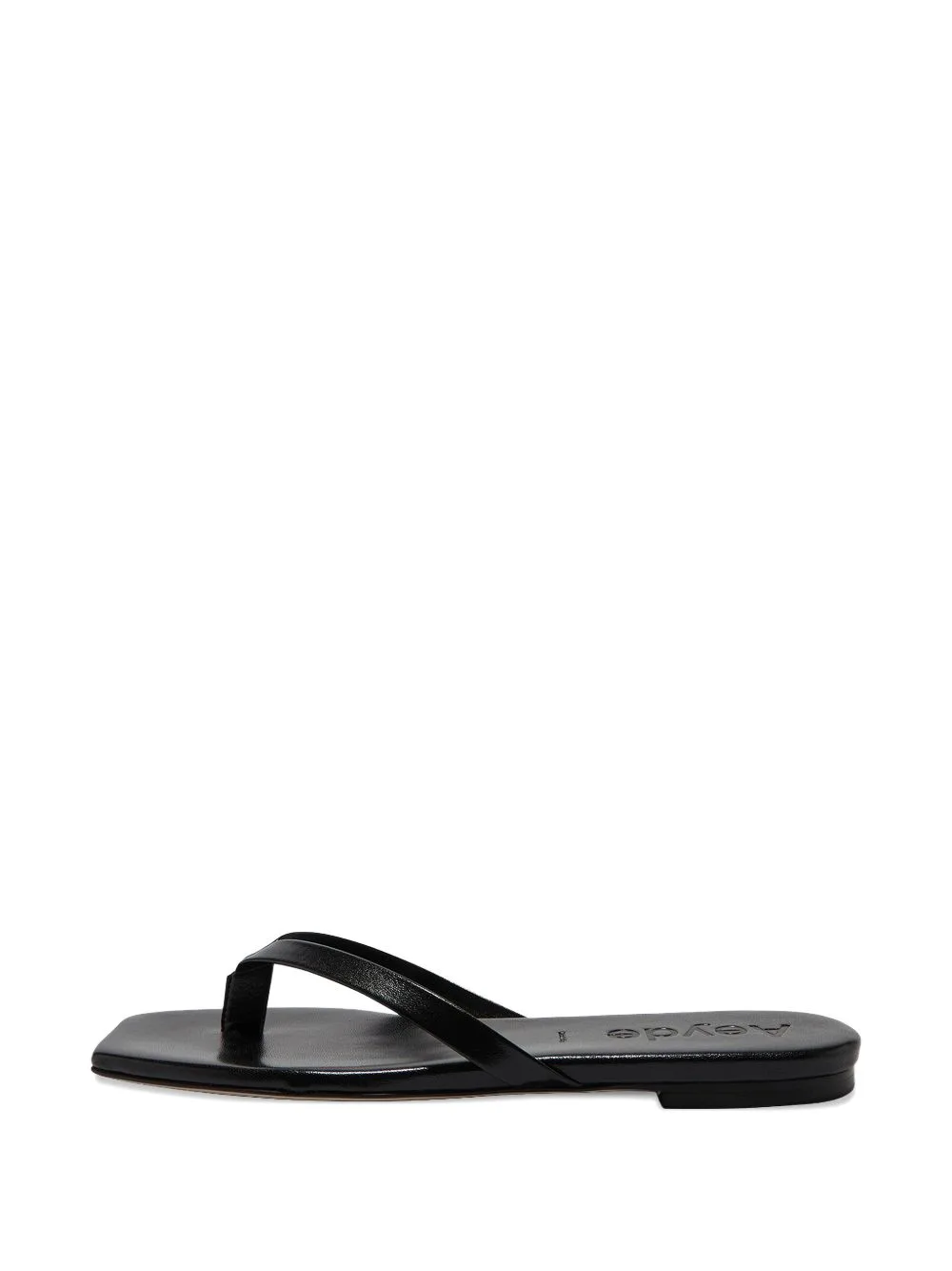 Renee Leather Flat Sandals by Aeyde