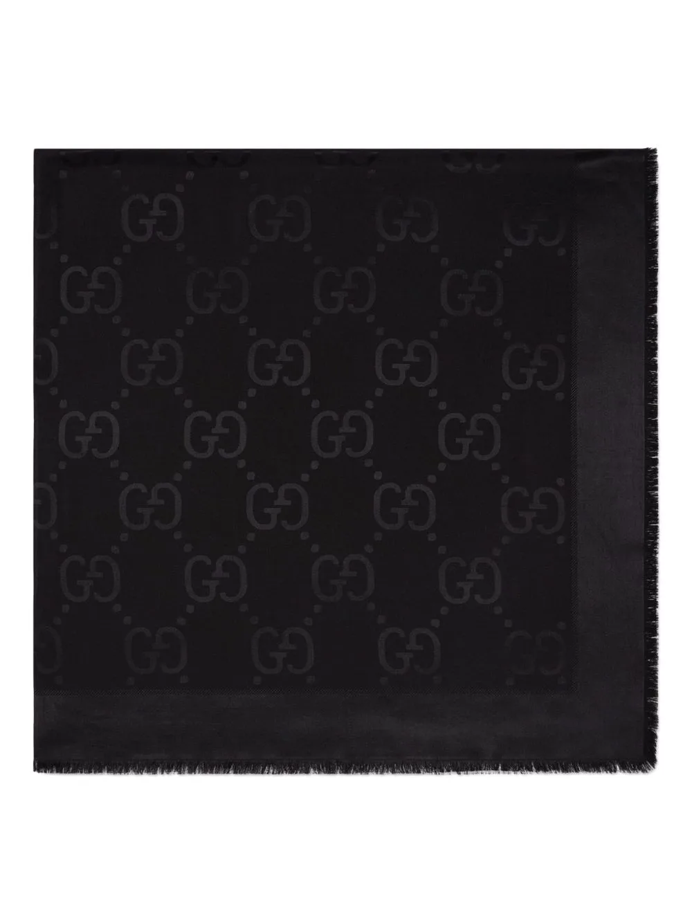 GG Jacquard-Woven Scarf by Gucci
