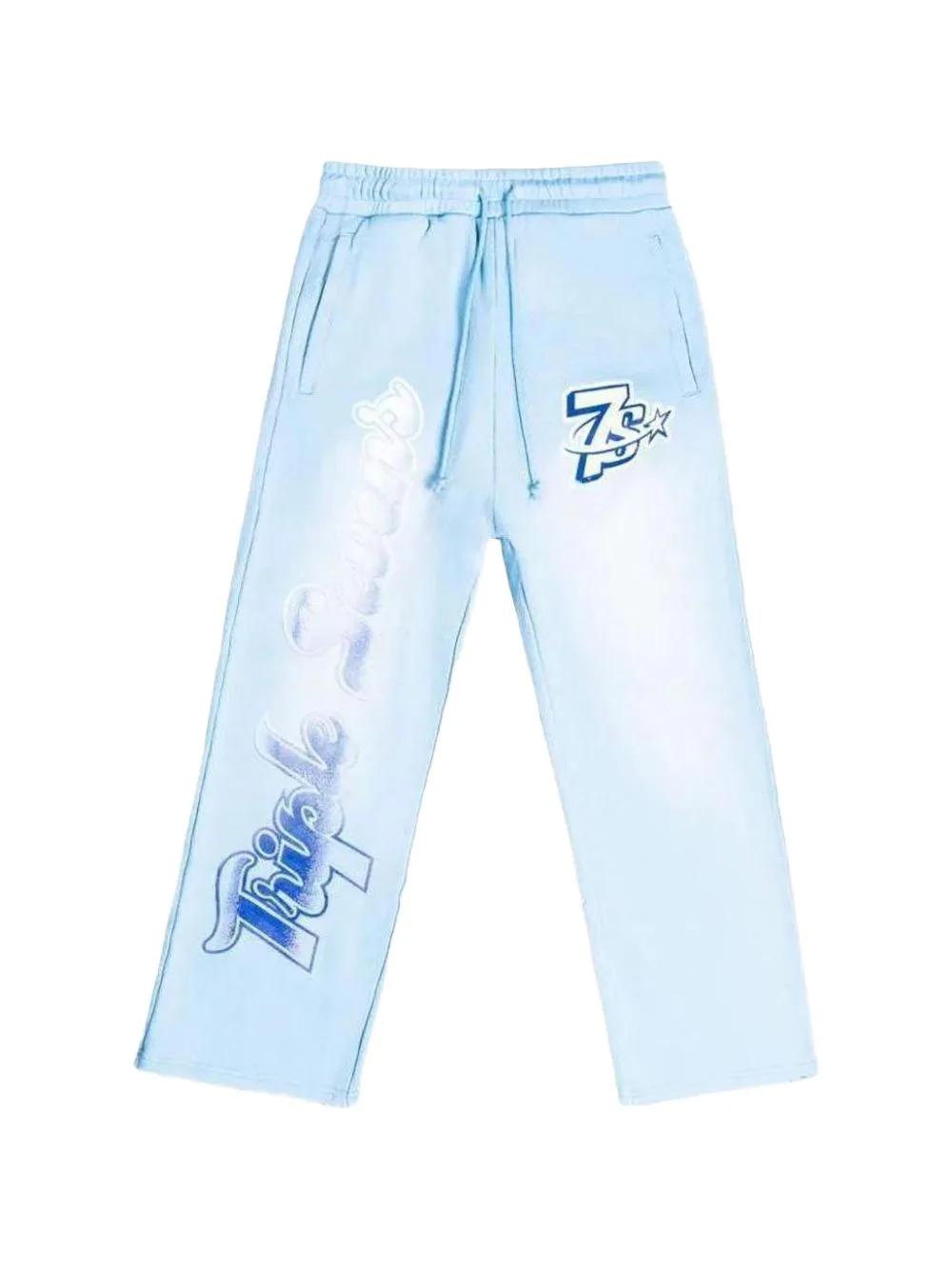 All Star Logo-Print Track Pants by Triple Sevens