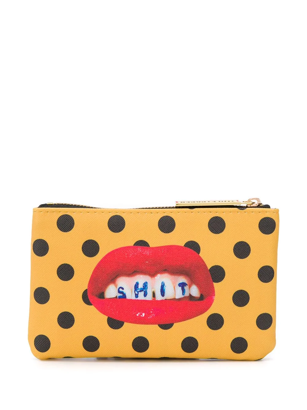 Dotted-Print Make-Up Bag by Seletti