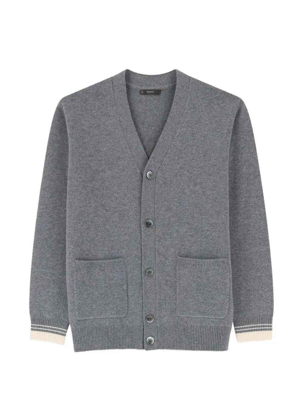 Cardigan in Superfine Merino Wool by Boggi Milano