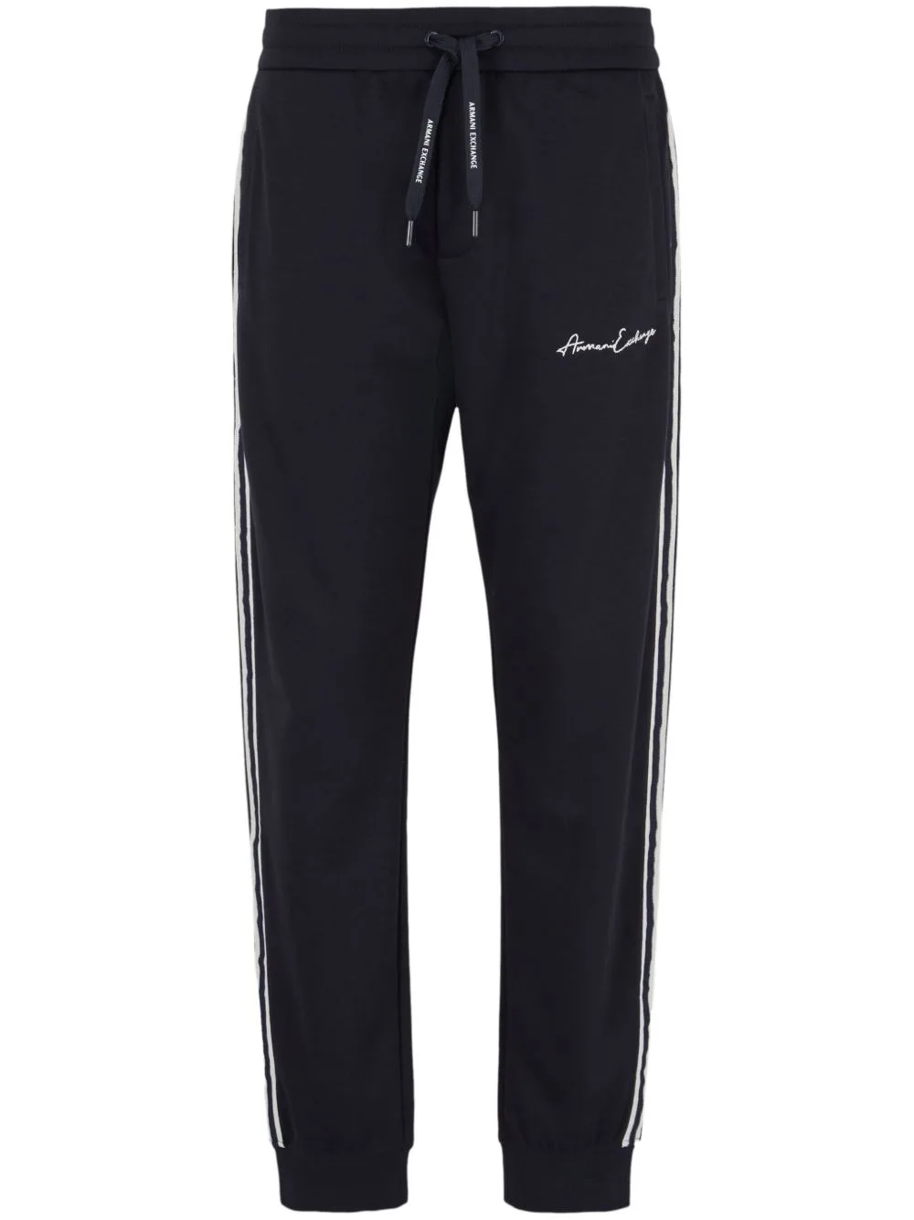 Logo-Embroidered Track Pants by Armani Exchange
