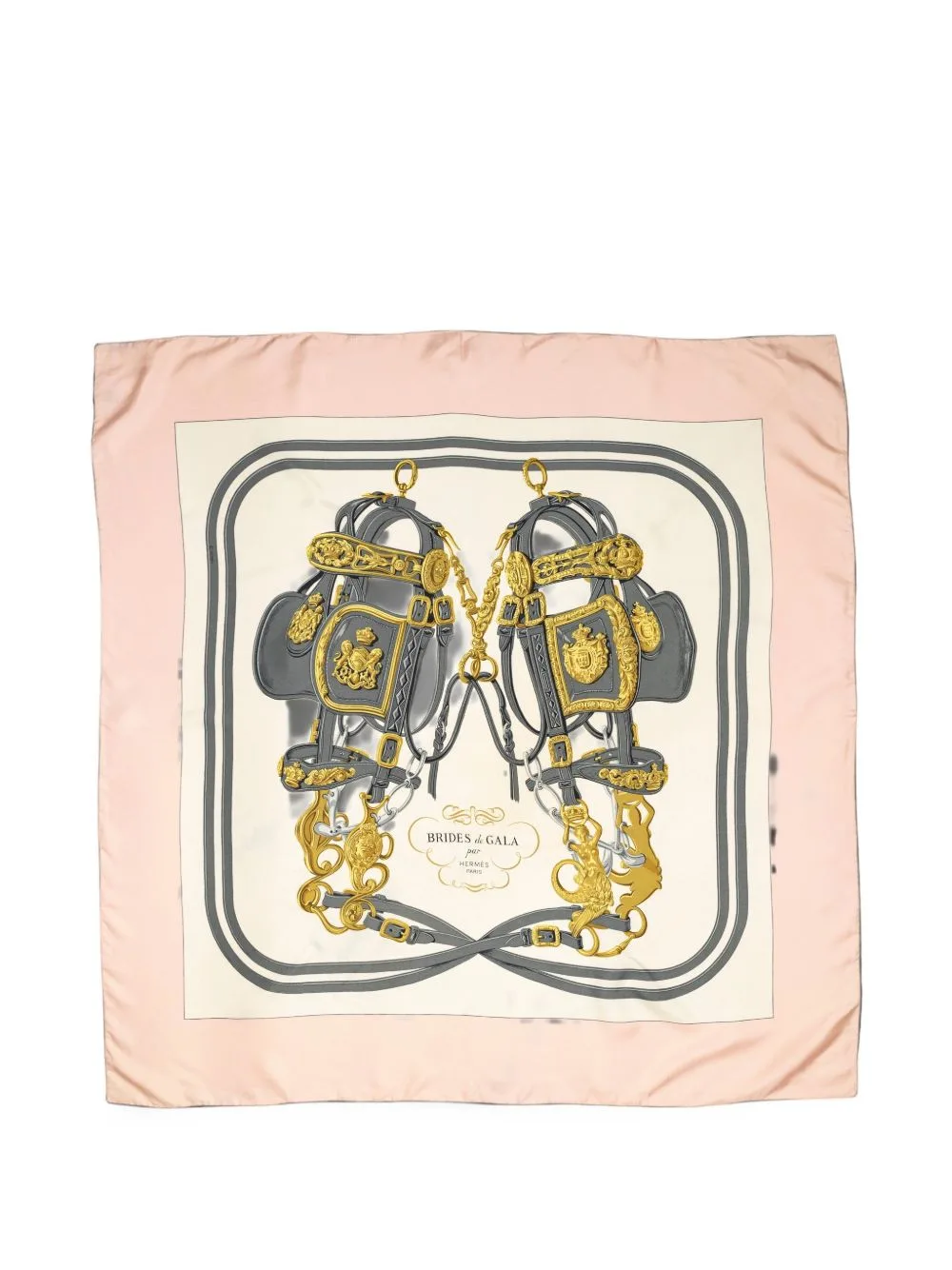 Brides De Gala Silk Scarf by Hermès Pre-Owned
