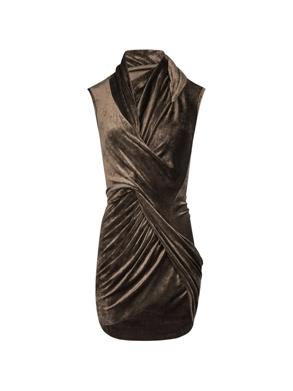 Draped Velvet Top by Rick Owens Lilies