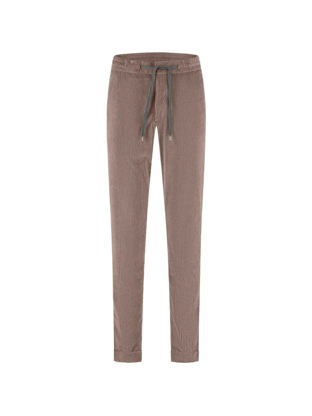Drawstring Corduroy Trousers
