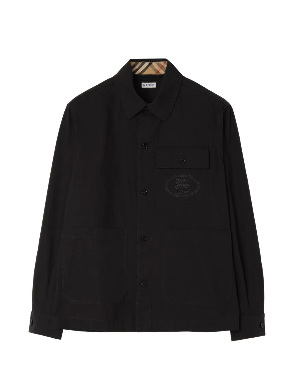 Cotton Overshirt by Burberry