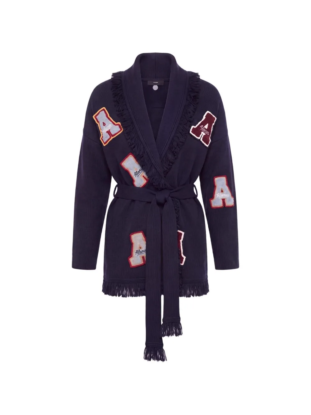 A-Patch Belted Cardigan by Alanui