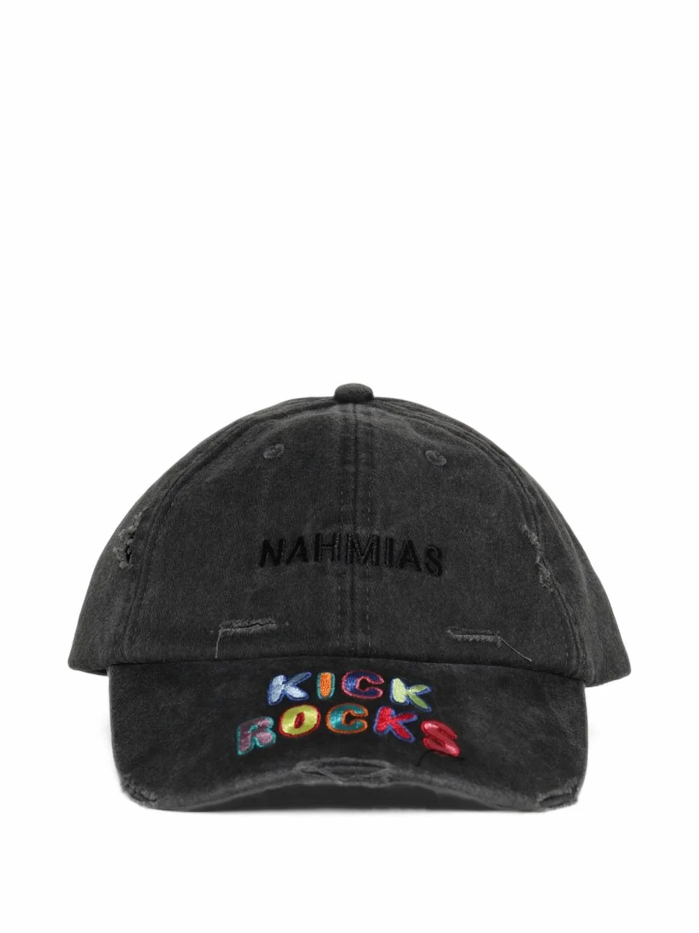 Kick Rocks Distressed Cap by Nahmias