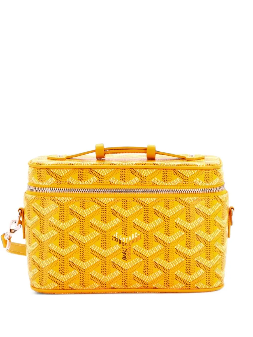 Muse Vanity Case Coated Canvas Mini Satchel by Goyard Pre-Owned