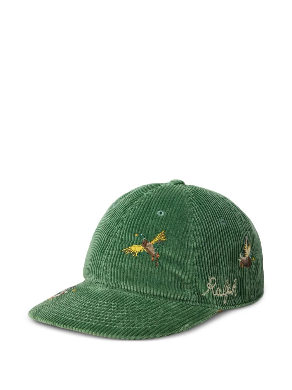 Duck-Embroidered Corduroy Ball Cap by Polo Ralph Lauren