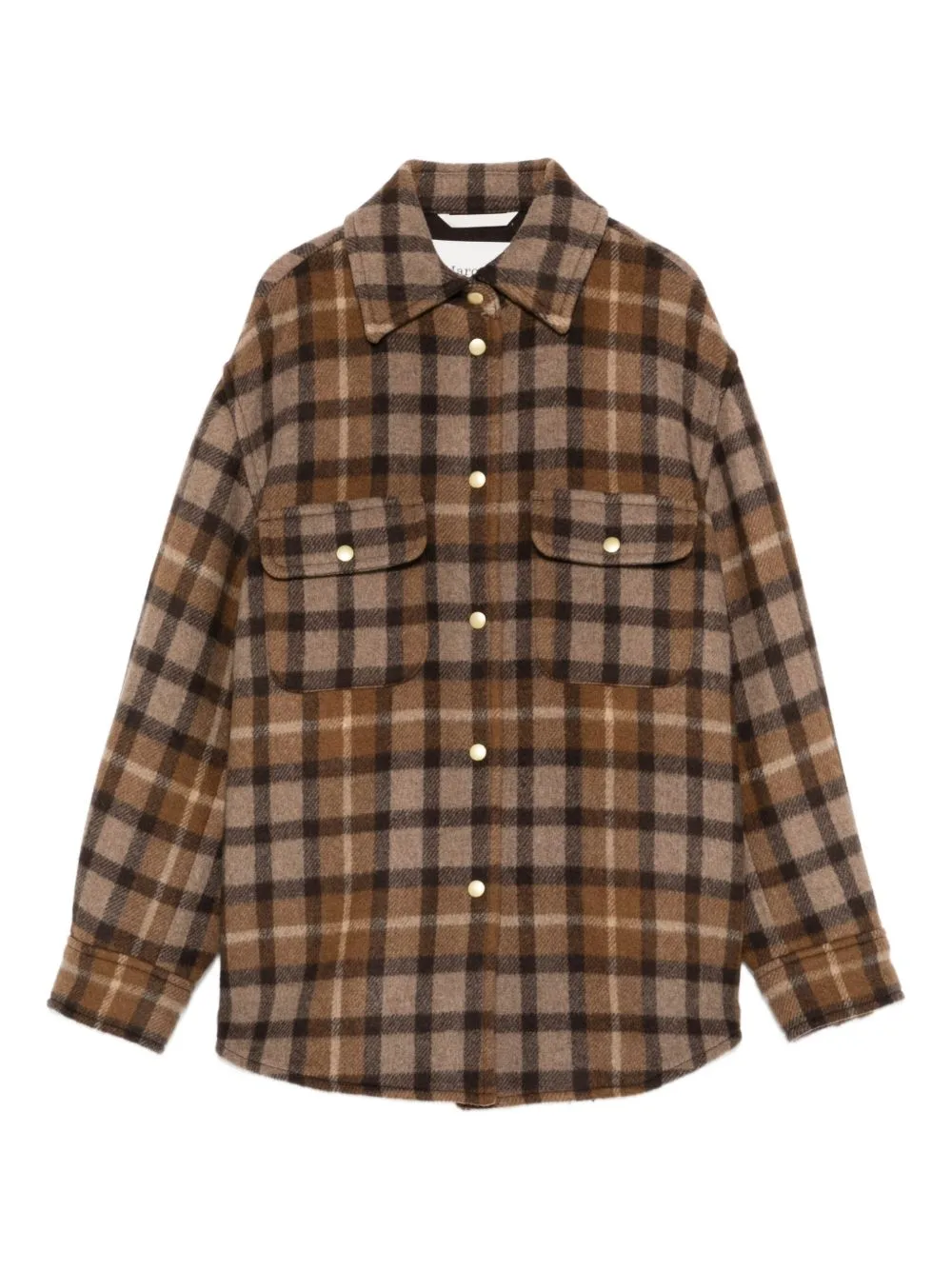Check-Pattern Overshirt by Marc O'Polo