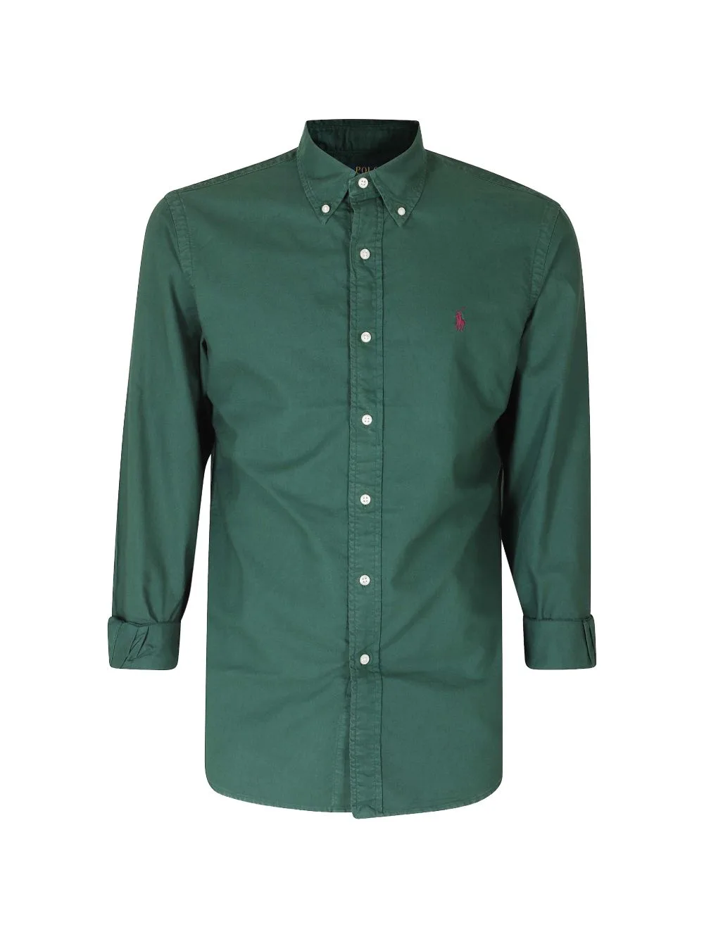 Logo-Embroidered Button-Down Shirt by Polo Ralph Lauren