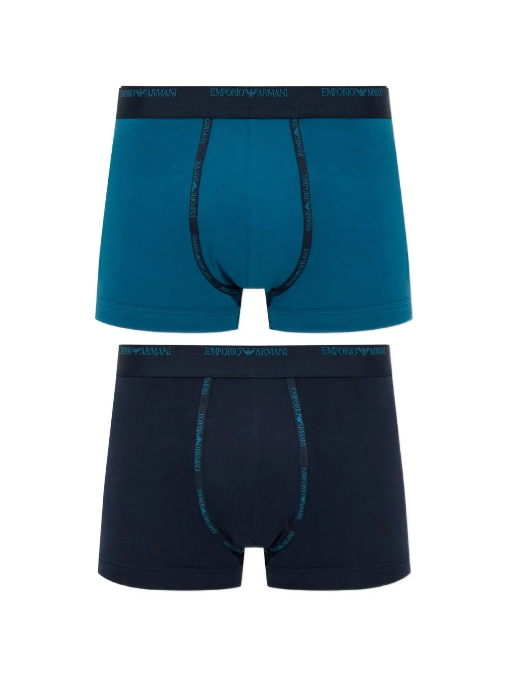 Logo-Waistband Boxer Briefs (set of Two) by Emporio Armani