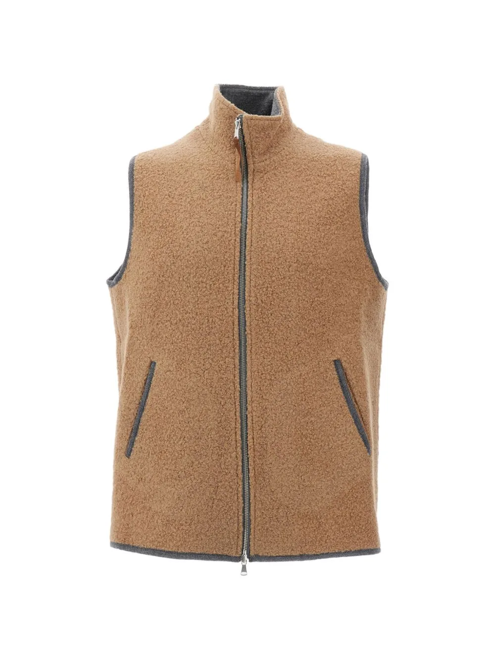 Bouclé-Texture Gilet by ALPE PIANO